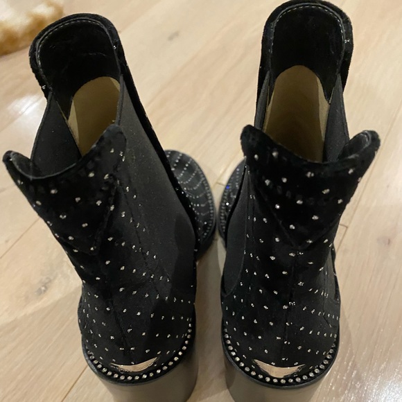 Jimmy Choo Merril Velvet Boot - Picture 6 of 10